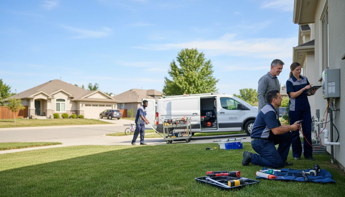 Tankless water heater service in Barnstable, MA